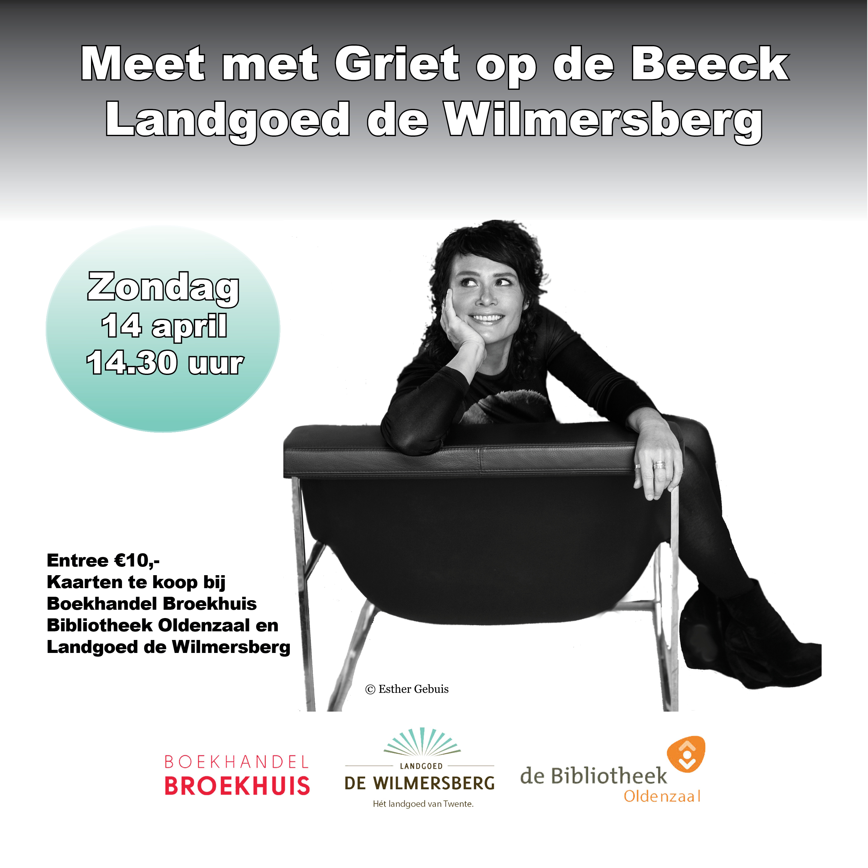 GRIET OP DE BEECK OP 14 APRIL IN DE WILMERSBERG